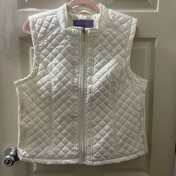 Laura Scott Jackets Coats Laura Scott Womens Puffer Vest